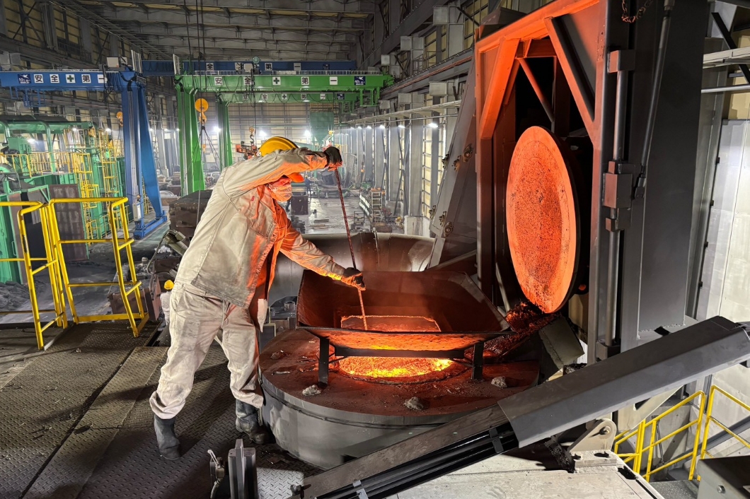 幅広いニーズに応える柔軟な鋳造体制